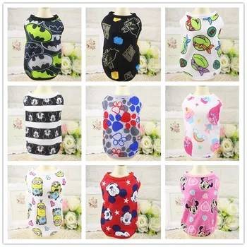 Cartoon vest multi-color Pet Puppy Colorful Summer Polo Shirt Small Dog Cat Pet Clothes Costume Apparel T-Shirt Pet Supplies
Cartoon vest multi-color Pet Puppy Colorful Summer Polo Shirt Small Dog Cat Pet Clothes Costume Apparel T-Shirt Pet Supplies