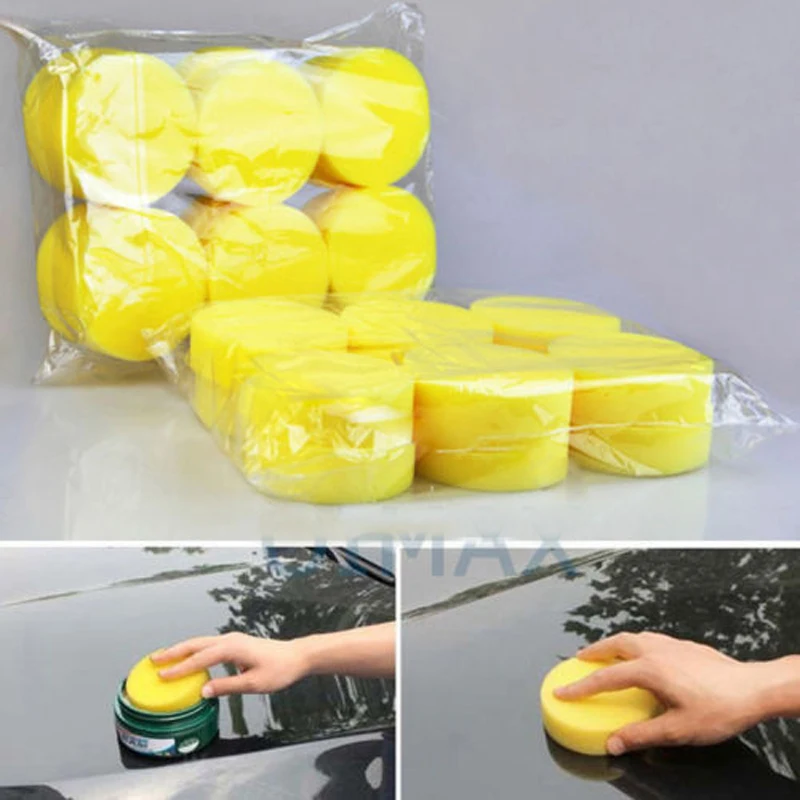 Youwinme 12pcs Auto Car Paint Care Sponge Waxing Round Foam Washing Cleaning Polishing Buffing Applicator Pad Polisher
Youwinme 12pcs Auto Car Paint Care Sponge Waxing Round Foam Washing Cleaning Polishing Buffing Applicator Pad Polisher