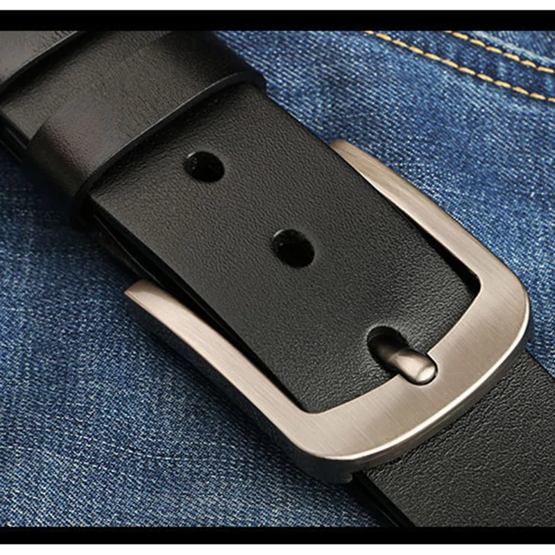 150 160 170cm Large Size Genuine Leather Belt Men's Casual Metal Pin Detachable Buckle Straps Male Belt Ceintures Jeans Belts
150 160 170cm Large Size Genuine Leather Belt Men's Casual Metal Pin Detachable Buckle Straps Male Belt Ceintures Jeans Belts