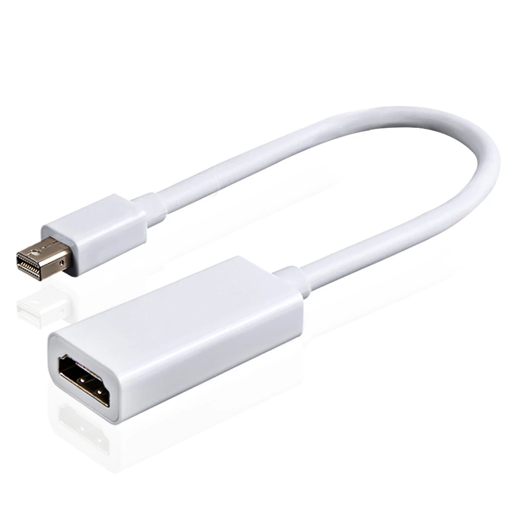 Mini DP to HDMI Cable Converter Adapter Mini DisplayPort Display Port DP to 1080P HDMI Adapter For Apple Mac Macbook Pro Air
Mini DP to HDMI Cable Converter Adapter Mini DisplayPort Display Port DP to 1080P HDMI Adapter For Apple Mac Macbook Pro Air