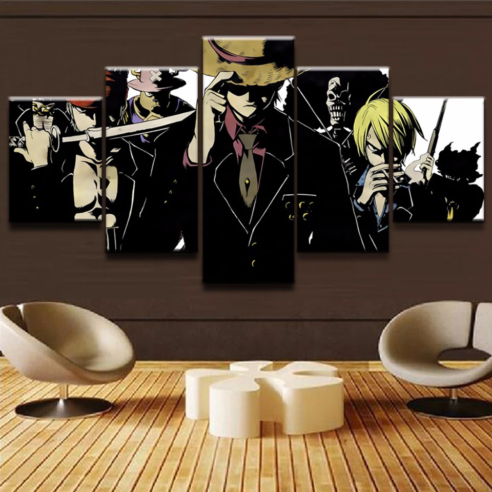 Wall Art Living Room Printed Framework Home Pictures 5 Panel Japanese Anime One Piece Modern HD Decor Canvas Painting Poster
Wall Art Living Room Printed Framework Home Pictures 5 Panel Japanese Anime One Piece Modern HD Decor Canvas Painting Poster
