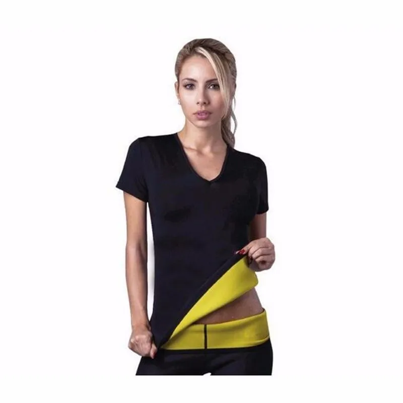 T shirt Super shapers control panties shorts women stretch neoprene shirt sweat slimming body shaper
T shirt Super shapers control panties shorts women stretch neoprene shirt sweat slimming body shaper