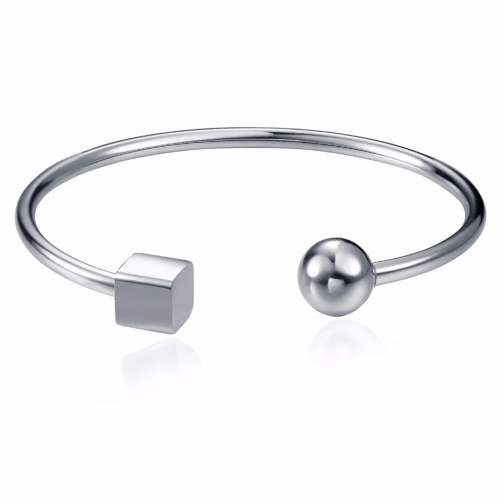 Silver/Gold/Rose Gold Colors Stainless Steel Women Bangles Adjustable Open Bracelet Simple Elagant Bracelet
Silver/Gold/Rose Gold Colors Stainless Steel Women Bangles Adjustable Open Bracelet Simple Elagant Bracelet