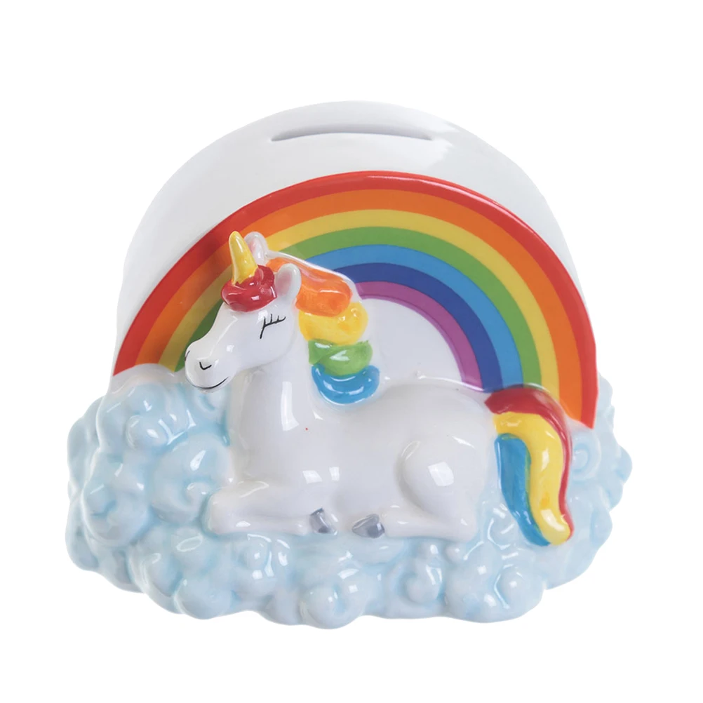 Personalised Rainbow Cloud Unicorn Piggy Bank Unicorn Money Box Magical Unicorn Saving Bank Ceramic Piggy Bank Saving Money Box
Personalised Rainbow Cloud Unicorn Piggy Bank Unicorn Money Box Magical Unicorn Saving Bank Ceramic Piggy Bank Saving Money Box