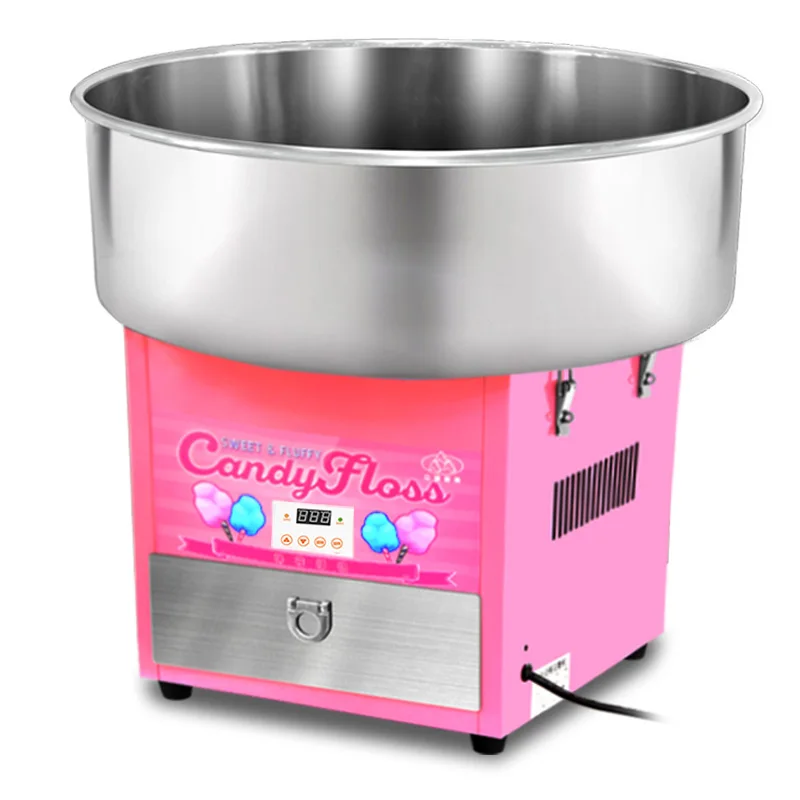 Electric Commercial Cotton Candy Machine / Candy Floss Maker Pink with Stainless Steel Removable Bowl and Sugar Scoop
Electric Commercial Cotton Candy Machine / Candy Floss Maker Pink with Stainless Steel Removable Bowl and Sugar Scoop