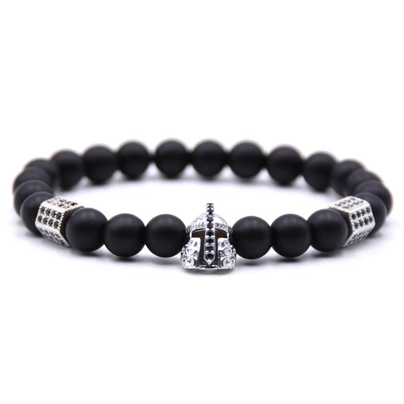 Fashion Couple Jewelry charm bracelet men Spartan Warrior Helmet Bracelets for women simple Jewelry men Pulseira hombres
Fashion Couple Jewelry charm bracelet men Spartan Warrior Helmet Bracelets for women simple Jewelry men Pulseira hombres