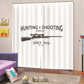 3D Digital Print Gun Curtain window living room jacquard fabrics luxury semi-blackout curtains panel bedroom M15
3D Digital Print Gun Curtain window living room jacquard fabrics luxury semi-blackout curtains panel bedroom M15