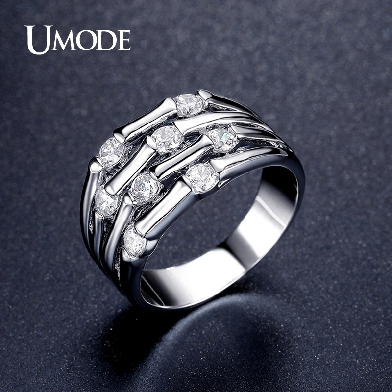 UMODE 2017 New Arrival White Gold Color Skeleton Shaped Ring Brand AAA CZ Fashion Jewelry For Women Accessories AUR0346
UMODE 2017 New Arrival White Gold Color Skeleton Shaped Ring Brand AAA CZ Fashion Jewelry For Women Accessories AUR0346