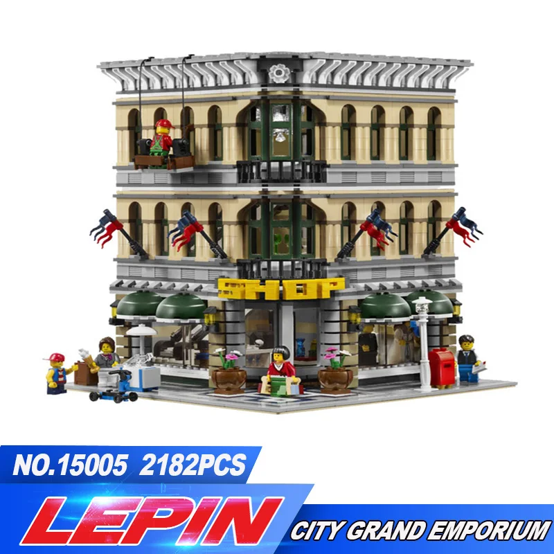 16001 Ghost Building 15005 2232Pcs City Creator Grand Emporium Model Building Kits Blocks Brick Toy Compatible legoedi 10211
16001 Ghost Building 15005 2232Pcs City Creator Grand Emporium Model Building Kits Blocks Brick Toy Compatible legoedi 10211
