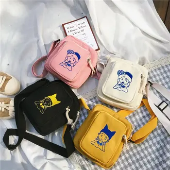 Cartoon Messenger Bags for Women 2019 Summer New Hot Fashion Korean Girls Female Soft Canvas Handbags Student Shoulder Bags
Cartoon Messenger Bags for Women 2019 Summer New Hot Fashion Korean Girls Female Soft Canvas Handbags Student Shoulder Bags