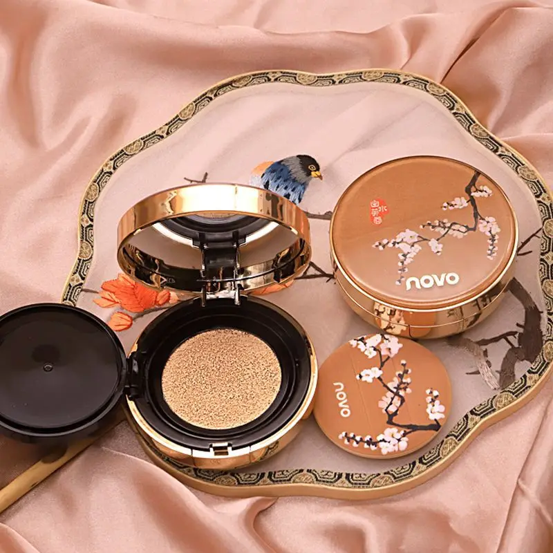 NOVO water Hibiscus Concealer brightening skin cushion cream to brighten oil control moisture foundation air cushion BB frost
NOVO water Hibiscus Concealer brightening skin cushion cream to brighten oil control moisture foundation air cushion BB frost
