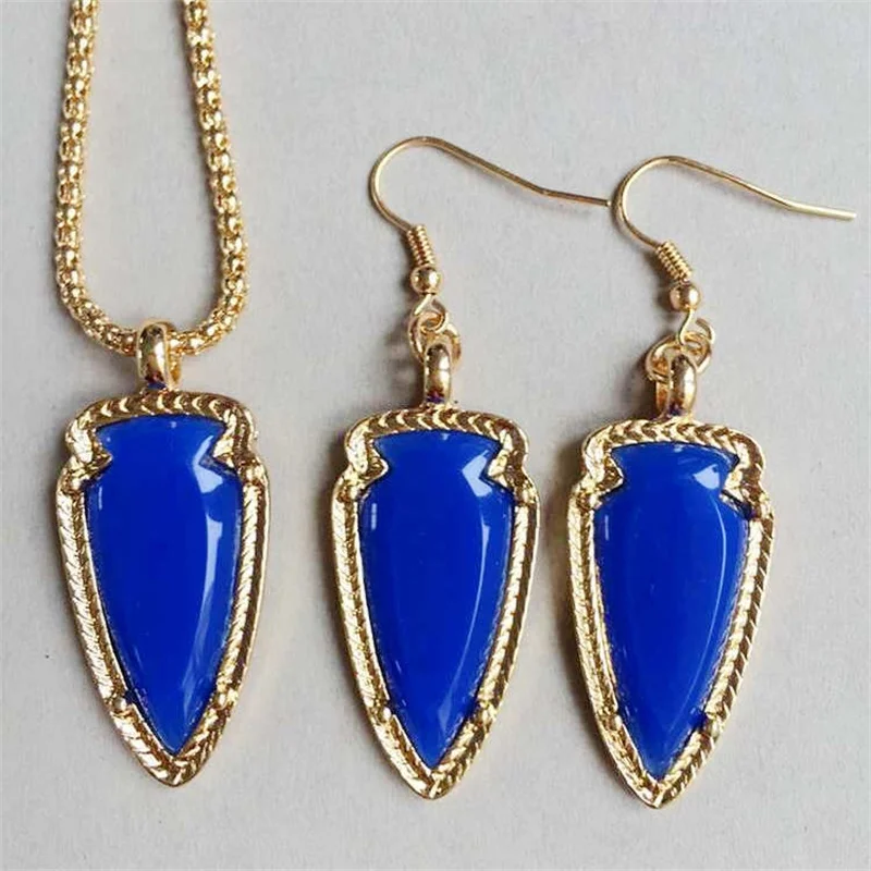 7 Colors Arrowhead Necklace Earrings Jewelry Set Candy Acrylic Colors Sweater ACC Cute Brand Jewelry for Women
7 Colors Arrowhead Necklace Earrings Jewelry Set Candy Acrylic Colors Sweater ACC Cute Brand Jewelry for Women