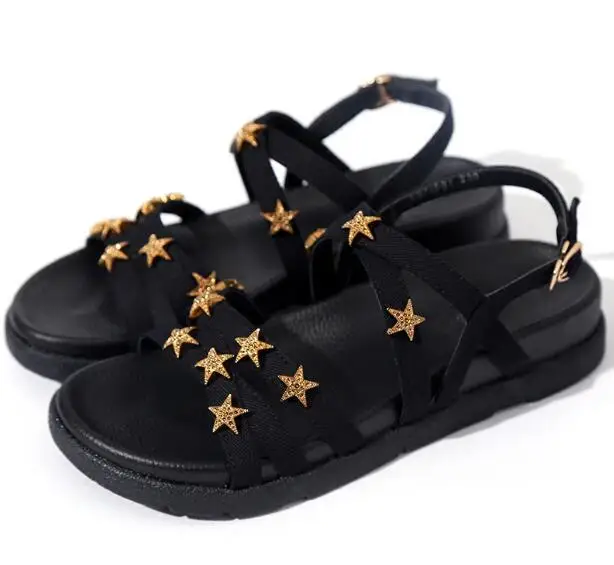 Newest zapatos de mujer 2022 summer black flats sandals women gold crystal star decor zapatos mujer buckle gladiator sandals
Newest zapatos de mujer 2022 summer black flats sandals women gold crystal star decor zapatos mujer buckle gladiator sandals