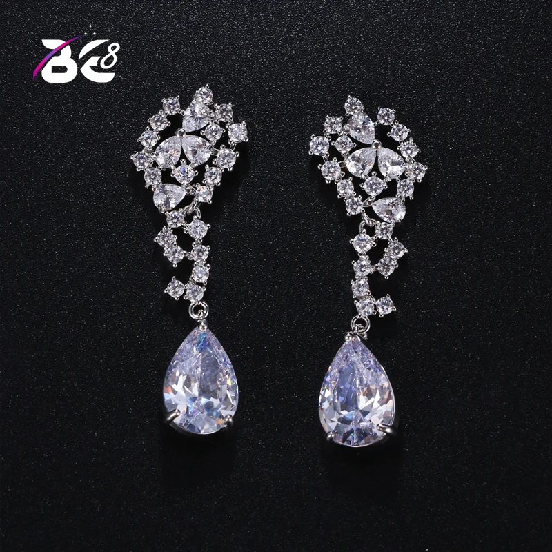 Be 8 New Trendy Luxury Cubic Zirconia Water Drop Dangle Earrings Fashion Jewelry for Women Wedding Party Gift E409
Be 8 New Trendy Luxury Cubic Zirconia Water Drop Dangle Earrings Fashion Jewelry for Women Wedding Party Gift E409