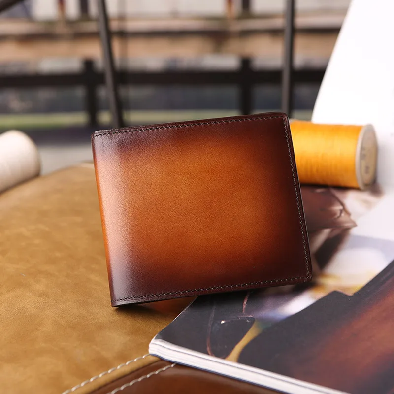 bifold leather wallets