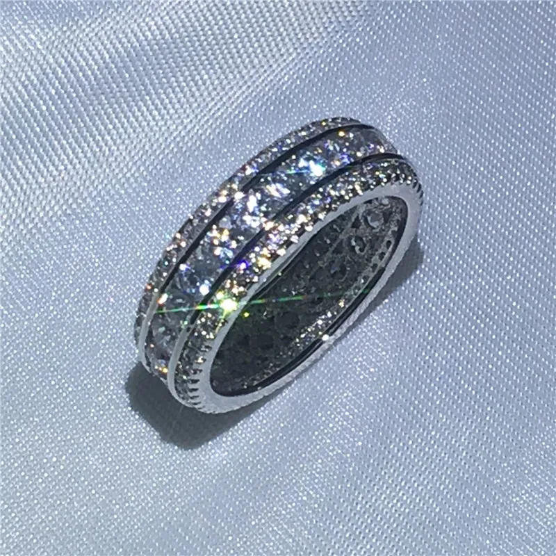 Channel setting ring Engagement Wedding Band Rings for women men Full AAAAA zircon cz White Gold Filled Female Finger Jewelry
Channel setting ring Engagement Wedding Band Rings for women men Full AAAAA zircon cz White Gold Filled Female Finger Jewelry