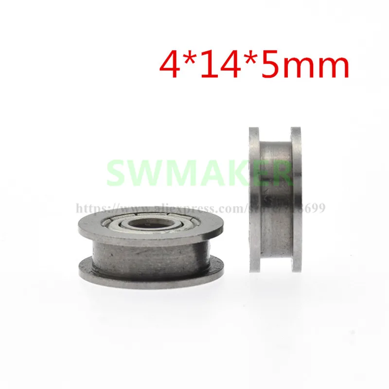 1 шт. 4*14*5 мм H паз колеса, 694 нестандартный подшипник шкив, пассивное колесо паза 
1 шт. 4*14*5 мм H паз колеса, 694 нестандартный подшипник шкив, пассивное колесо паза