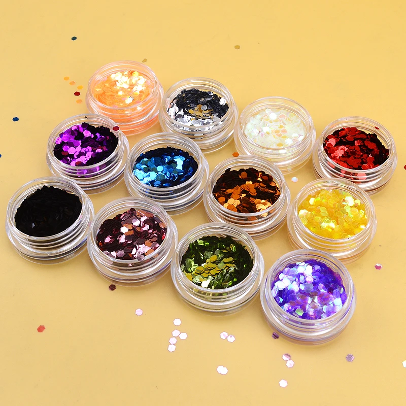 YZWLE 12 Colors Optional New Mini Hexagon Design Nail Art Decorations Fashion DIY Sticker for Gel Polish Nail Glitte
YZWLE 12 Colors Optional New Mini Hexagon Design Nail Art Decorations Fashion DIY Sticker for Gel Polish Nail Glitte