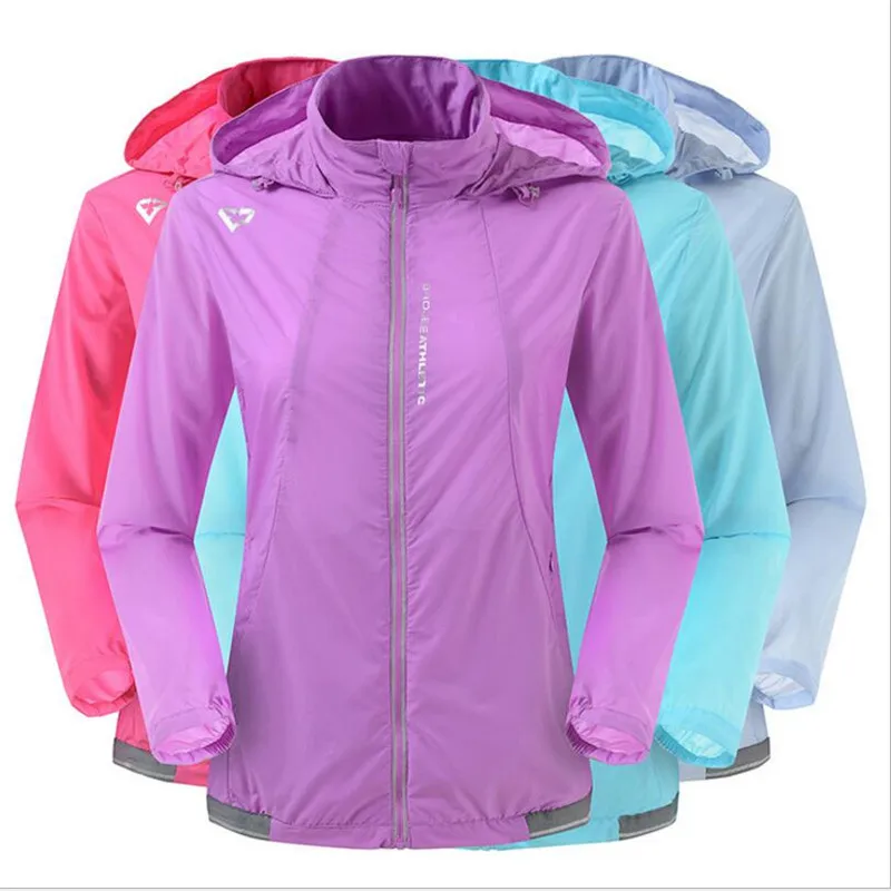 

Free Shipping-New Baojee Women Summer Water/Windproof Breathable Anti UV UPF45 Dry-Quickly Ultralight Skin Dust Coat 17A317-318