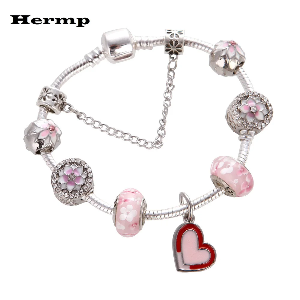 Hermp Clear zircon heart Family MOM beads Fit Original Pandora Charm Bracelet Jewelry making Mother's Day
Hermp Clear zircon heart Family MOM beads Fit Original Pandora Charm Bracelet Jewelry making Mother's Day
