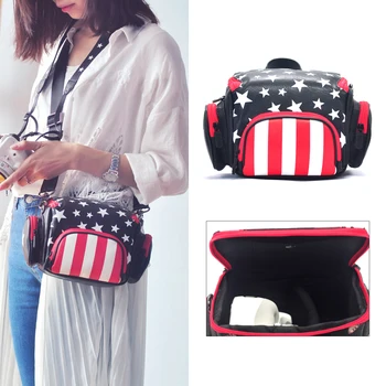 Roadfisher Star Stripe PU Leather Mirrorless Camera Shoulder Messenger Photo Video Bag Insert For Canon Nikon Sony Fuji Pentax
Roadfisher Star Stripe PU Leather Mirrorless Camera Shoulder Messenger Photo Video Bag Insert For Canon Nikon Sony Fuji Pentax