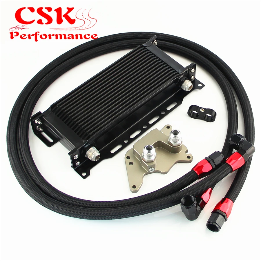 16 Row Oil Cooler Bracket Hose Kit Fits For BMW Mini Cooper S R56 Supercharger Black
16 Row Oil Cooler Bracket Hose Kit Fits For BMW Mini Cooper S R56 Supercharger Black