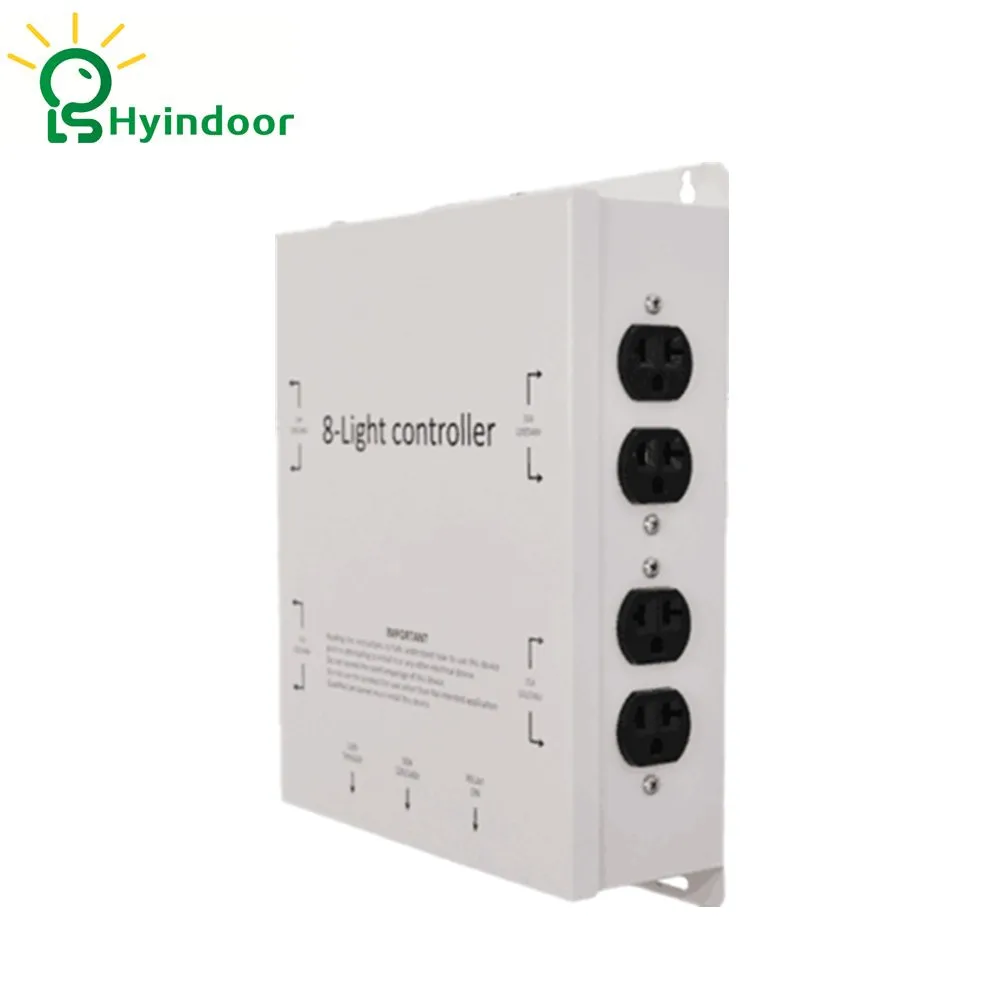 120V USA Standard 8 Outlets Electrical Sockets Grow Lights Controller Contactor
120V USA Standard 8 Outlets Electrical Sockets Grow Lights Controller Contactor