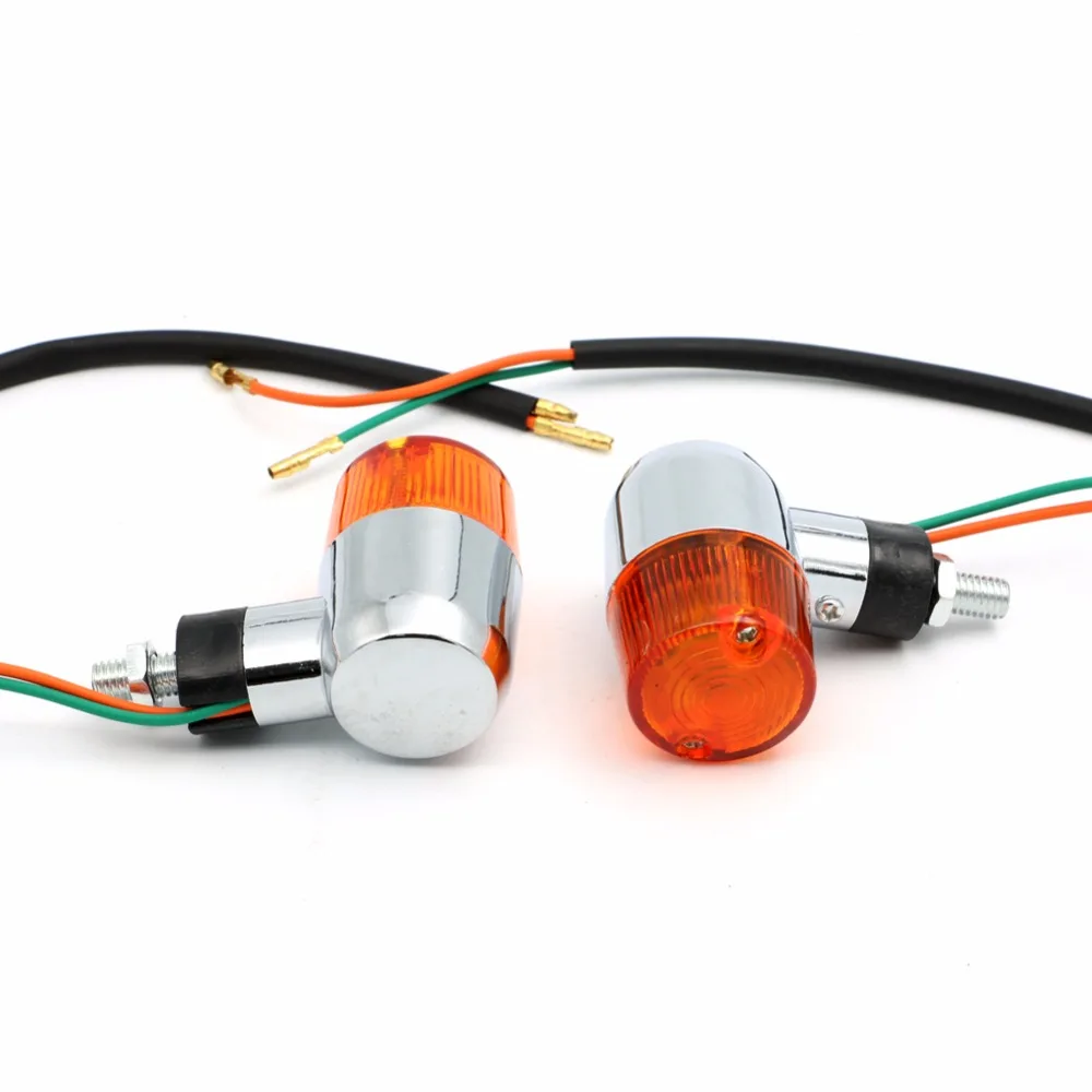 M8 Universal Motorcycle Motorbike Turn Signal Light Indicators Amber Blinkers for Honda Suzuki Kawasaki Yamaha Harley Ducati BMW
M8 Universal Motorcycle Motorbike Turn Signal Light Indicators Amber Blinkers for Honda Suzuki Kawasaki Yamaha Harley Ducati BMW