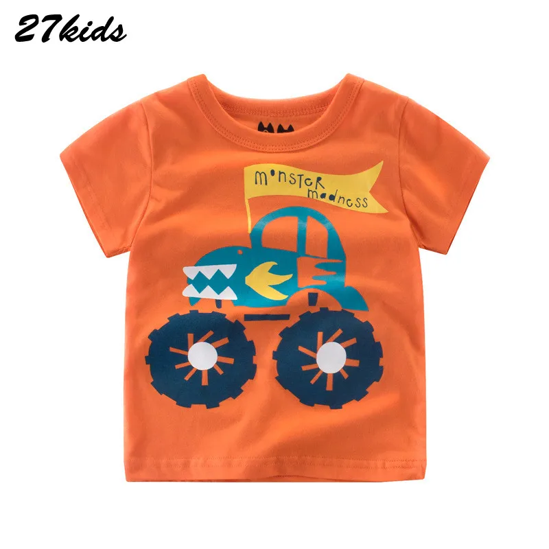 27kids 2-9Years Cartoon Pattern Boys T Shirt 100% Cotton Baby Kids Tops Tees T Shirts New Summer Boy's Clothing Birthdays Gift 
27kids 2-9Years Cartoon Pattern Boys T Shirt 100% Cotton Baby Kids Tops Tees T Shirts New Summer Boy's Clothing Birthdays Gift