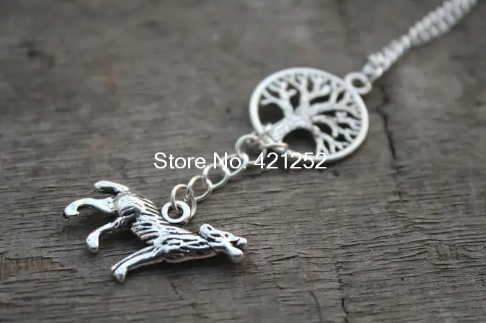 20pcs teen wolf inspired necklace tree and wolf charm necklace jewelry silver antique jewelry
20pcs teen wolf inspired necklace tree and wolf charm necklace jewelry silver antique jewelry