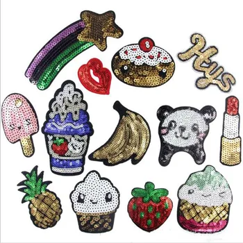 Wholesale 40pcs DIY Sequined Sewing On Patch Iron-On Patch Stickers For Clothes Sewing Fabric Applique Supplies YO08
Wholesale 40pcs DIY Sequined Sewing On Patch Iron-On Patch Stickers For Clothes Sewing Fabric Applique Supplies YO08