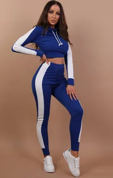 Solid Contrast Color Women Set Women Clothing Sets With Pants Crop Top With Cap Bodycon Slim Pants Suit Female Two Piece Set
Solid Contrast Color Women Set Women Clothing Sets With Pants Crop Top With Cap Bodycon Slim Pants Suit Female Two Piece Set