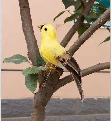 simulation yellow bird with gray tail feathers bird about 12cm model handicraft prop,home garden decoration gift p2100
simulation yellow bird with gray tail feathers bird about 12cm model handicraft prop,home garden decoration gift p2100