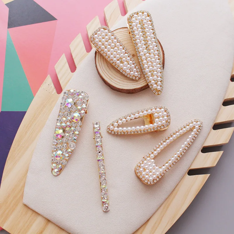 Korean Rhinestone Pearl Top Clip Word Clip Hairpin Hair Accessories Adult Horizontal Clip Small Ponytail Clip Wild Hairpin
Korean Rhinestone Pearl Top Clip Word Clip Hairpin Hair Accessories Adult Horizontal Clip Small Ponytail Clip Wild Hairpin