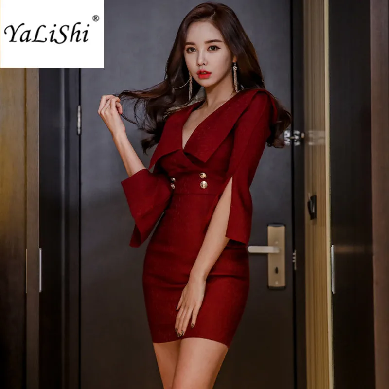 2019 Autumn Dresses Red Flare Sleeve V Neck Women Dress Office Bandage Bodycon Vintage Sexy Party Mini Package Hip Dress Vestido
2019 Autumn Dresses Red Flare Sleeve V Neck Women Dress Office Bandage Bodycon Vintage Sexy Party Mini Package Hip Dress Vestido