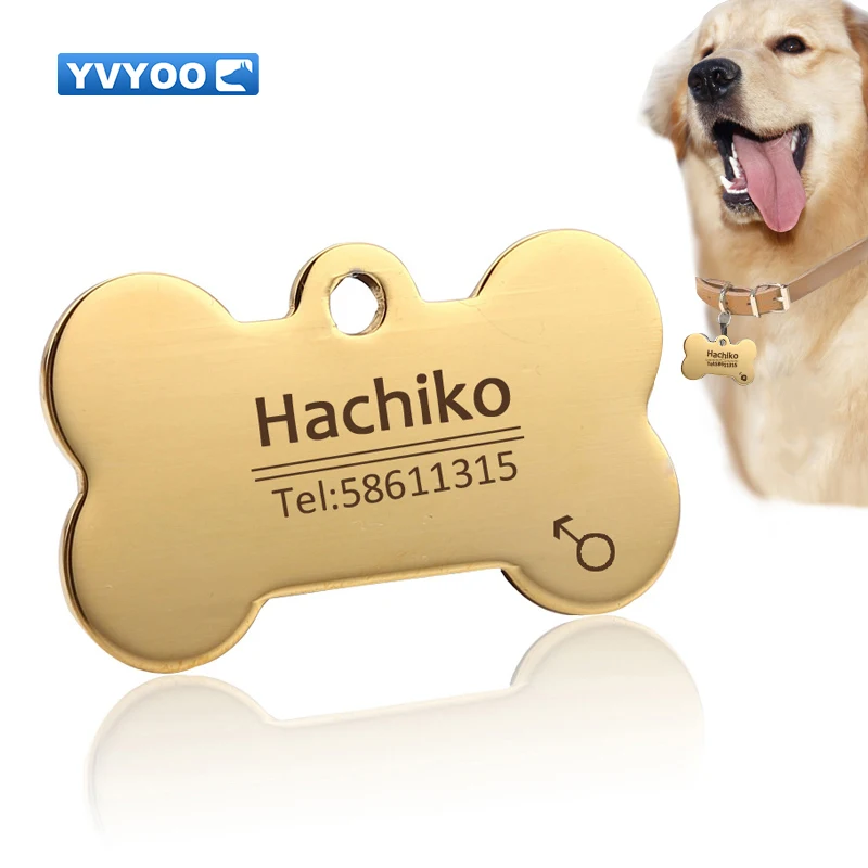 Бирка для ошейника собаки или кошки YVYOO|cat tag|id dog tagdog tag |
