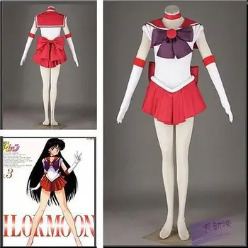 Sailor Moon Mars Red Sailormoon Costume Cosplay Uniform Fancy Dress + Gloves
Sailor Moon Mars Red Sailormoon Costume Cosplay Uniform Fancy Dress + Gloves