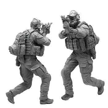 1/35 Resin Figures Model US Navy SEALs Resin Soldiers With Gun Action Figure Collectible DIY Model Toy Original Design
1/35 Resin Figures Model US Navy SEALs Resin Soldiers With Gun Action Figure Collectible DIY Model Toy Original Design