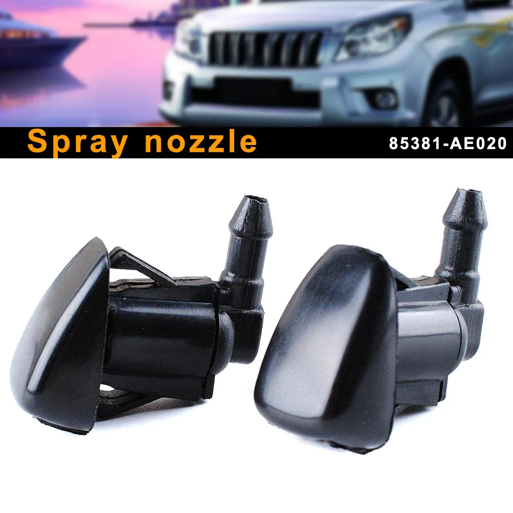 New 2Pcs Window Windshield Washer Wiper Nozzle Jet 85381-AE020 For Toyota Camry Echo
New 2Pcs Window Windshield Washer Wiper Nozzle Jet 85381-AE020 For Toyota Camry Echo
