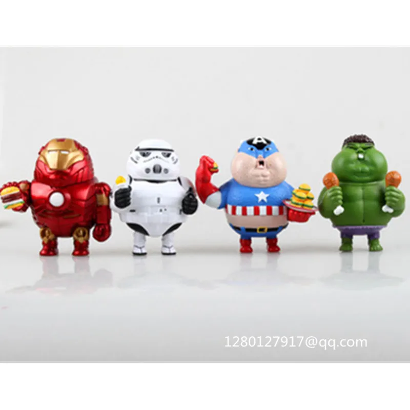 Avengers Infinity War Superhero Fat Man Captain America Hulk Batman Iron Man PVC Action Figure Collectible Model Toy P34
Avengers Infinity War Superhero Fat Man Captain America Hulk Batman Iron Man PVC Action Figure Collectible Model Toy P34