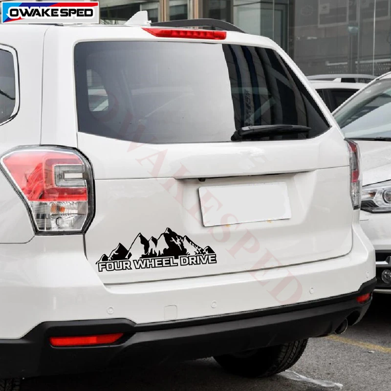 Four-Wheel Drive Graphics Vinyl Decal Car Door Window Sticker Pick up Trunk OFF Road SUV Model Stickers Auto Accessories
Four-Wheel Drive Graphics Vinyl Decal Car Door Window Sticker Pick up Trunk OFF Road SUV Model Stickers Auto Accessories