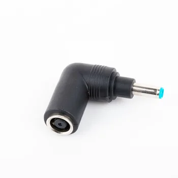 7.4*5.0mm To 4.5*3.0mm DC Power Charger Converter Adapter Right Angle Connector For HP Dell Blue Tips