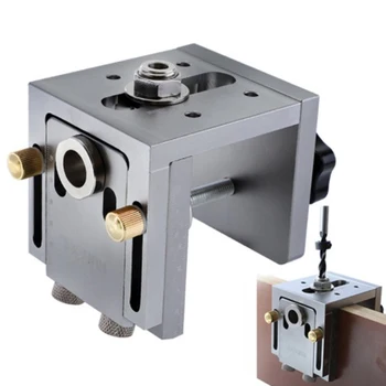 Portable Pocket Hole Jig Kit System with 9mm Drill & Accessories for Carpenter WoodWorking & Joinery Tool Puncher Locator
Portable Pocket Hole Jig Kit System with 9mm Drill & Accessories for Carpenter WoodWorking & Joinery Tool Puncher Locator