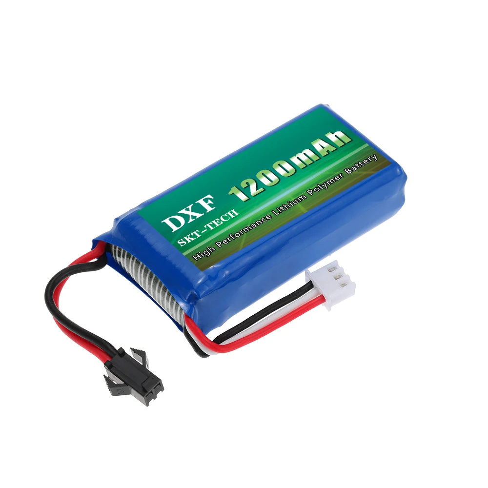 2017 DXF RC Lipo Battery 7.4V 1200mAh Battery for YiZhan Tarantula X6 MJX X101 X102h JJRC X1 H16 WLtoys V666 V262 V353 V333
2017 DXF RC Lipo Battery 7.4V 1200mAh Battery for YiZhan Tarantula X6 MJX X101 X102h JJRC X1 H16 WLtoys V666 V262 V353 V333