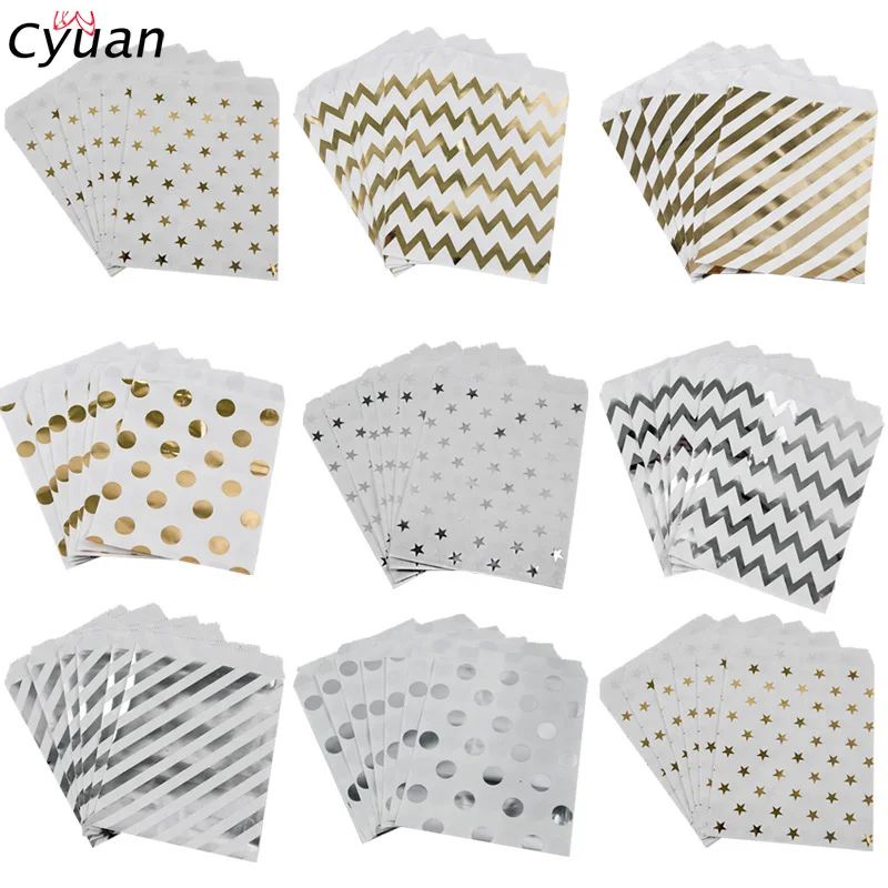25Pcs Polka Dot Gold Paper Treat Bags Candy Buffet Bag Party Decoration Popcorn Goodie Snack Sacks Gift Bag for Birthday Wedding
25Pcs Polka Dot Gold Paper Treat Bags Candy Buffet Bag Party Decoration Popcorn Goodie Snack Sacks Gift Bag for Birthday Wedding