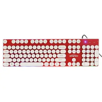 NEW Colorful Keyboard Crack LED Illuminated Backlit USB Wired PC Rainbow Gaming Keyboard Usb Ergonomic keyboards l0803 #3
NEW Colorful Keyboard Crack LED Illuminated Backlit USB Wired PC Rainbow Gaming Keyboard Usb Ergonomic keyboards l0803 #3