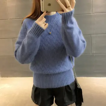 FOLOBE Thick Warm Winter Sweater Women Jumper 2020 Long Sleeve Turtleneck Pullover Sweater Female Pull Femme White Yellow Blue
FOLOBE Thick Warm Winter Sweater Women Jumper 2020 Long Sleeve Turtleneck Pullover Sweater Female Pull Femme White Yellow Blue