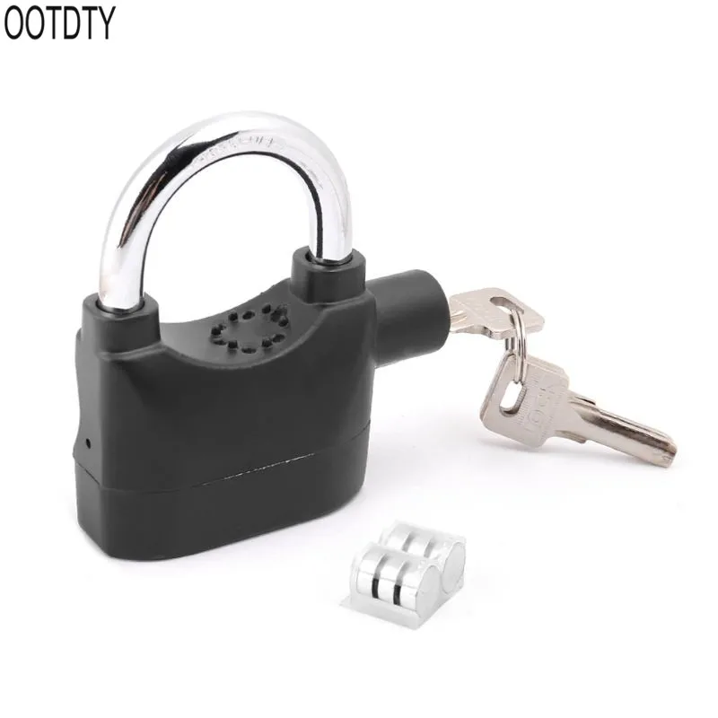 110db Sound Siren Motorcycle Alarm Lock Anti-theft Safety Locks Built-in Movement Sensor Padlock
110db Sound Siren Motorcycle Alarm Lock Anti-theft Safety Locks Built-in Movement Sensor Padlock