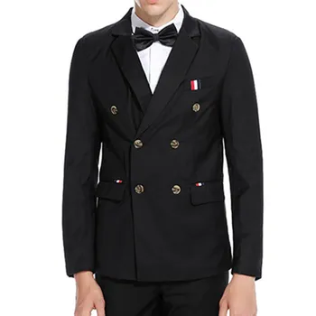 2018 fashion new men's casual boutique double-breasted suit / Man's business suit jacket blazers coat
2018 fashion new men's casual boutique double-breasted suit / Man's business suit jacket blazers coat