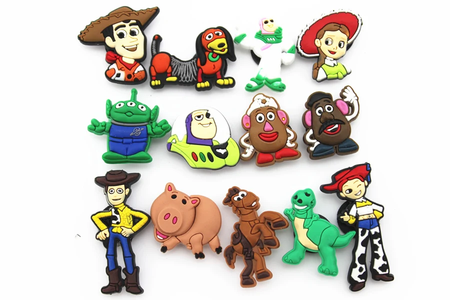 13Pcs PVC Toy Story Shoe accessories Shoe Charms Shoe Decorations for Croc Bracelet Wristband Kid Gift
13Pcs PVC Toy Story Shoe accessories Shoe Charms Shoe Decorations for Croc Bracelet Wristband Kid Gift